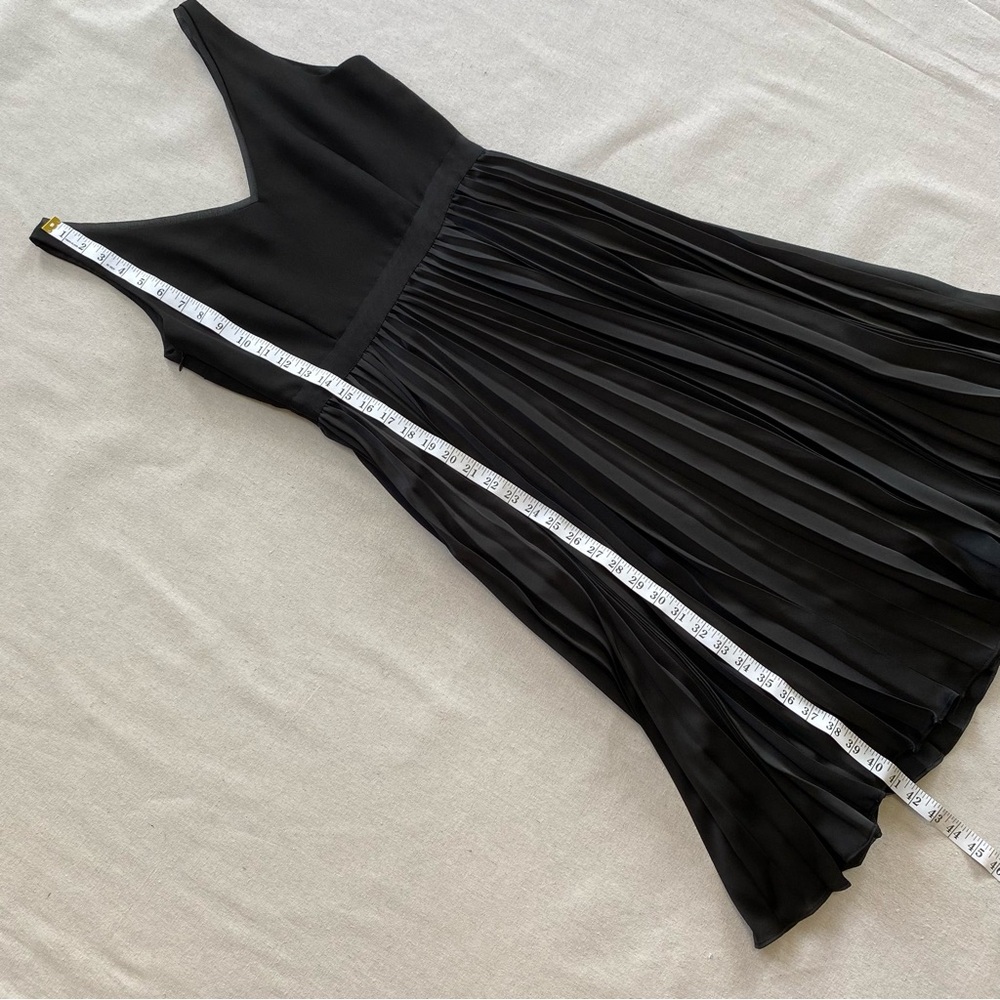 Banana Republic Pleated Fit Flare Sleeveless Dress - Picture 8 of 14